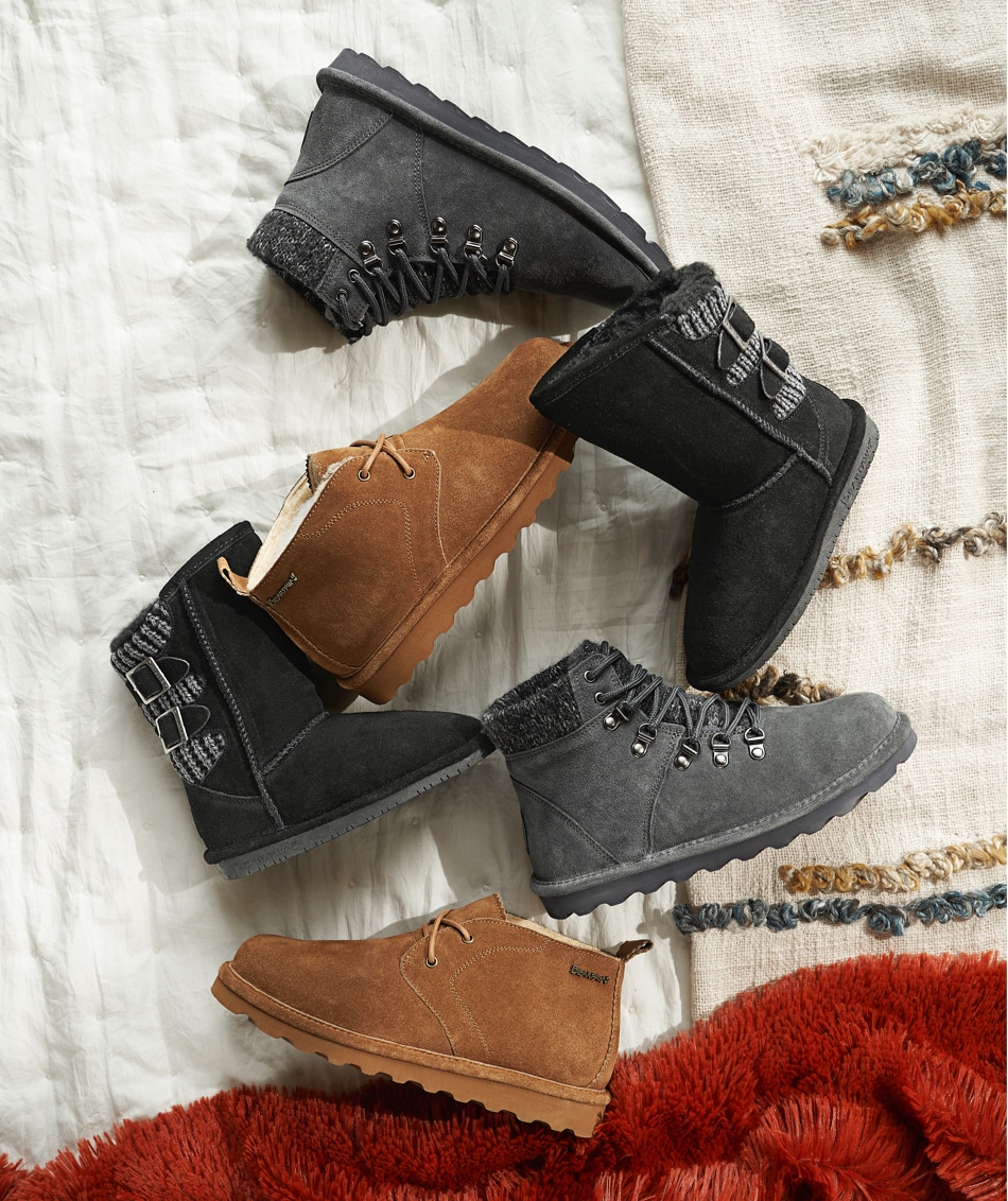 Bearpaw boots in store clearance