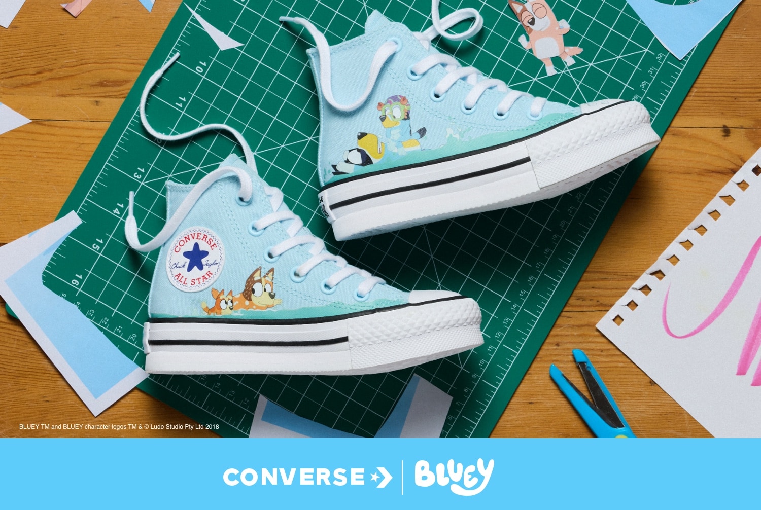 Converse Bluey sneakers