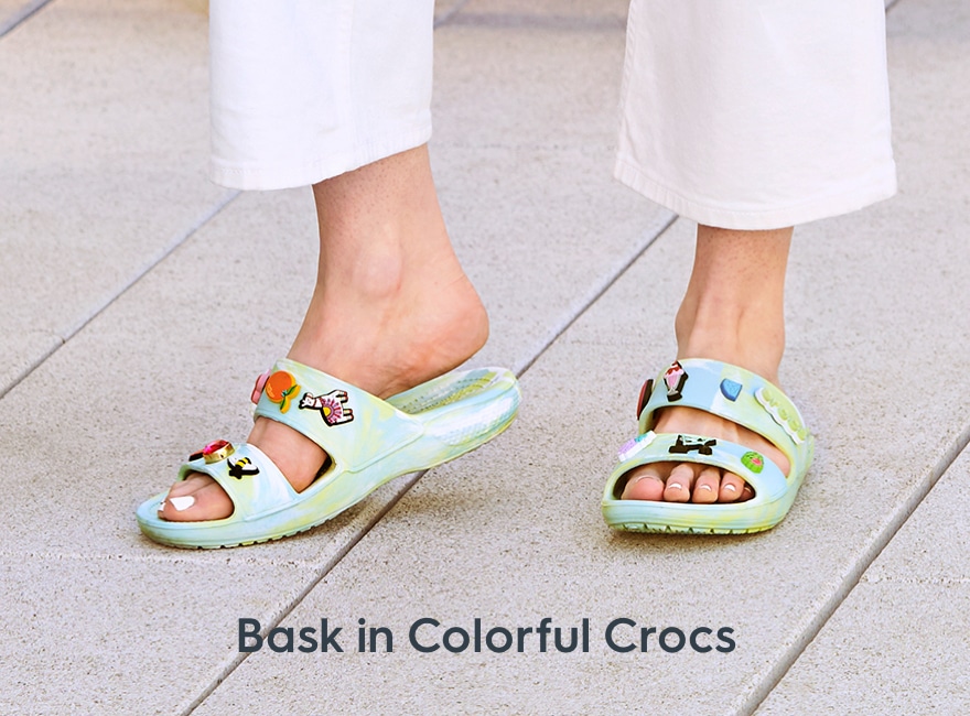 Crocs slide sandals