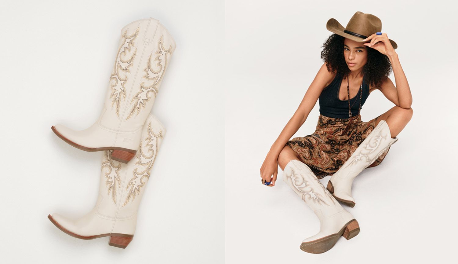 Frye and Co western boots