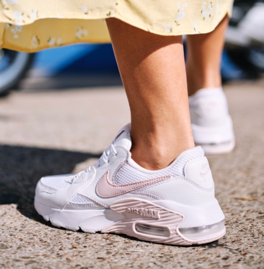 Famous footwear white nikes store