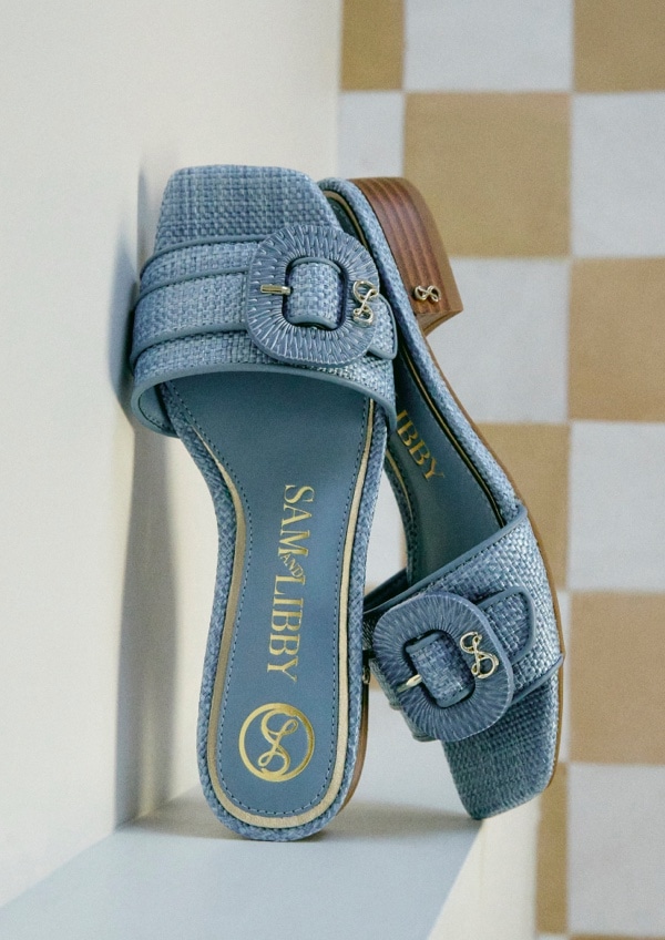 sam and libby denim sandals