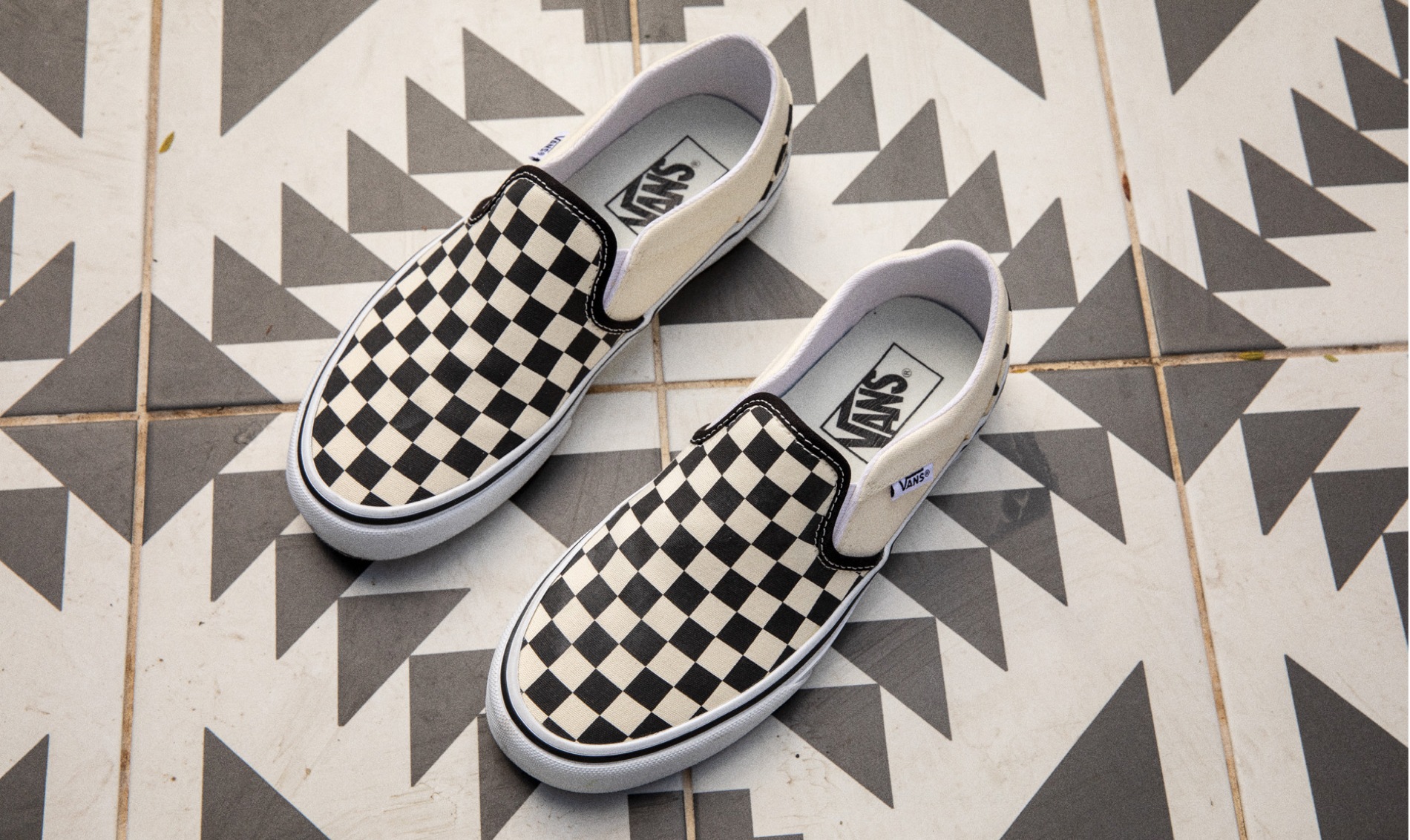 famous footwear checkered vans