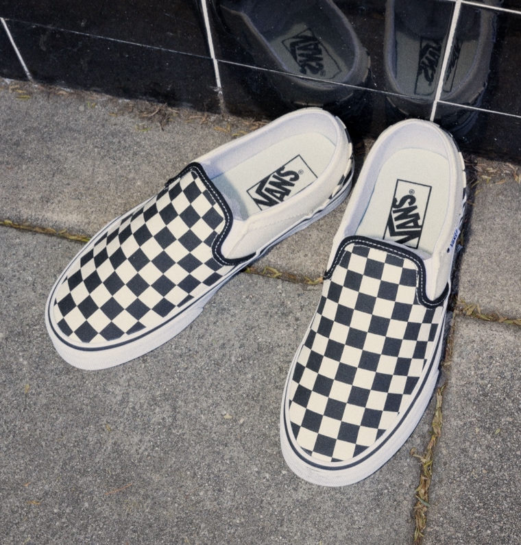 checkered lowtop