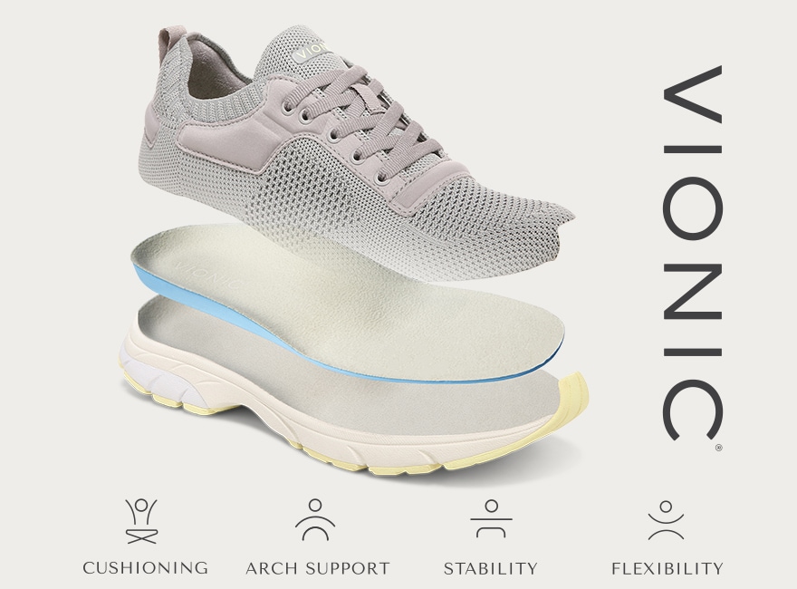 Vionic shoe technology