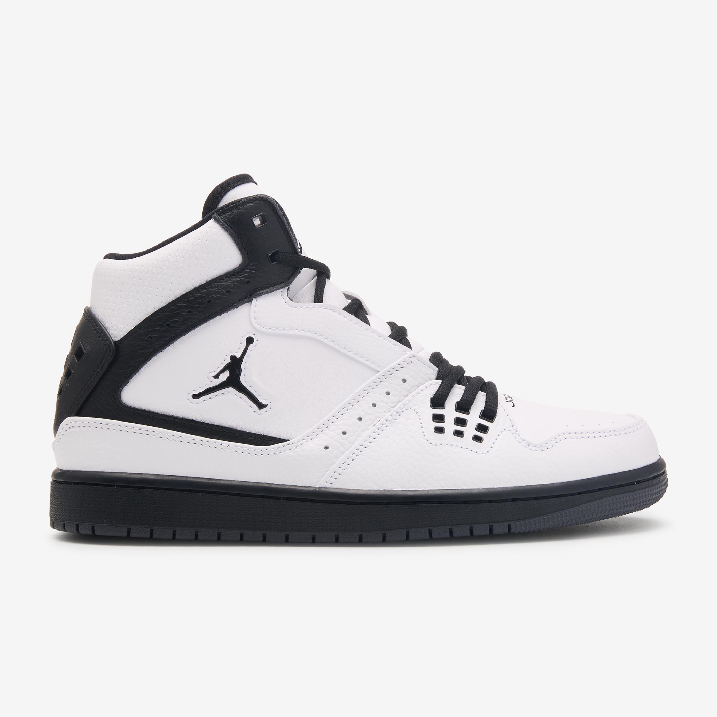 jordan flights black and white