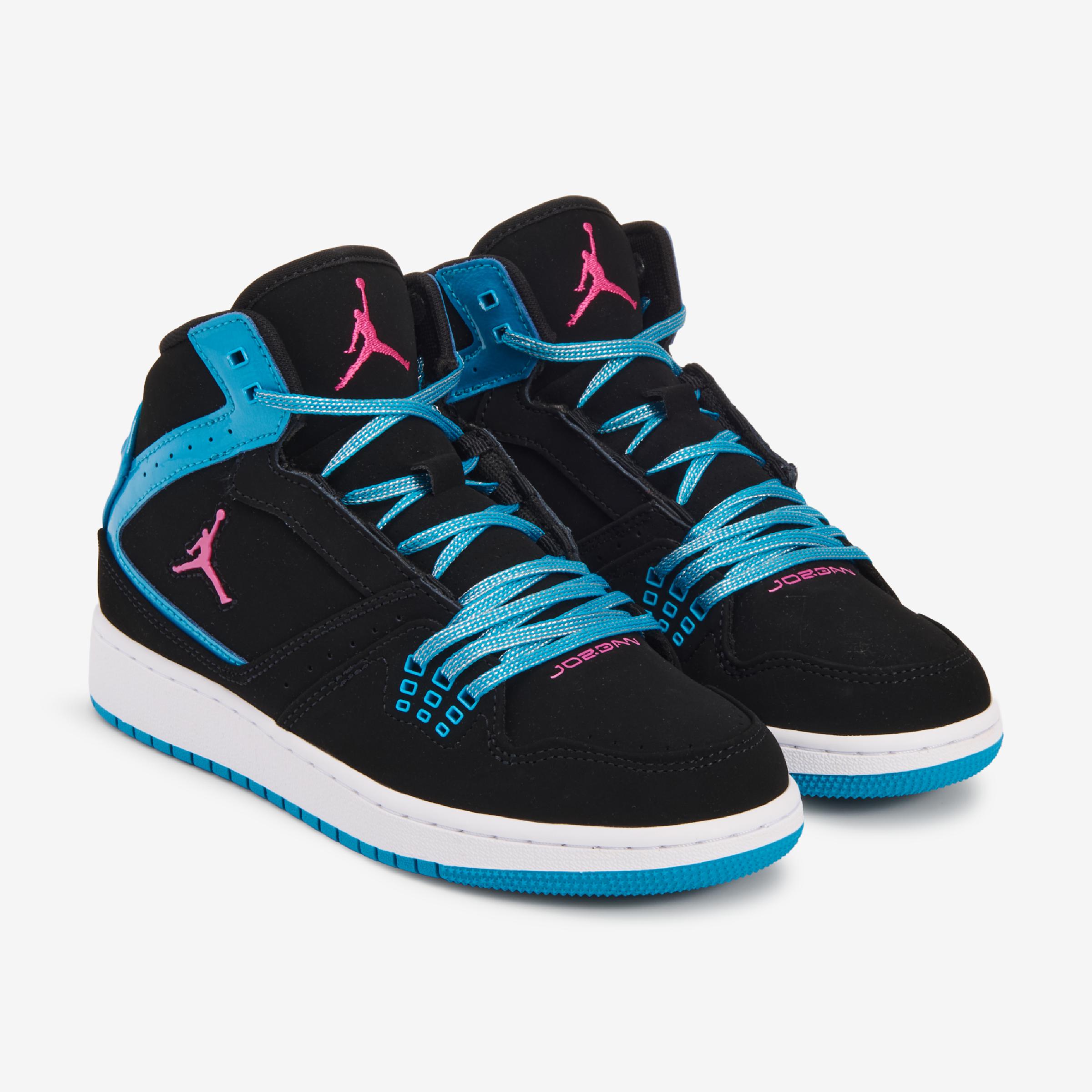 black pink blue jordans