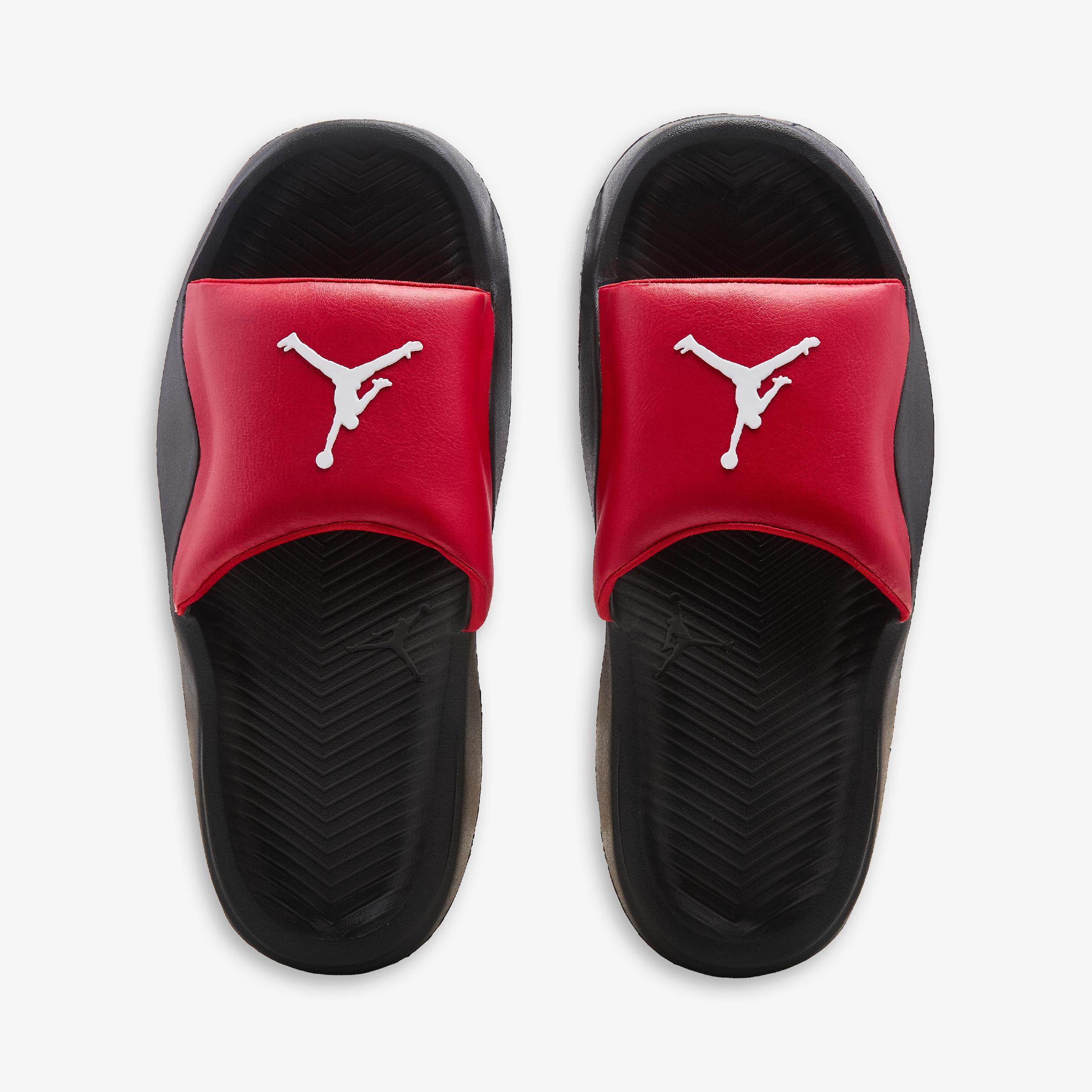 jordan slides men red