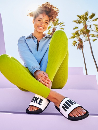 Nike Athletic Slide Sandals