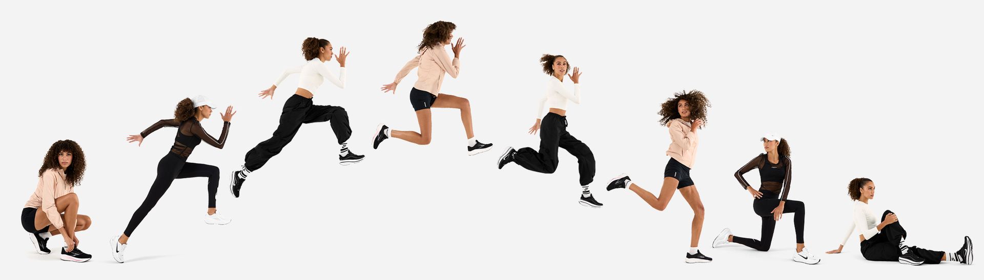 performance running sneakers