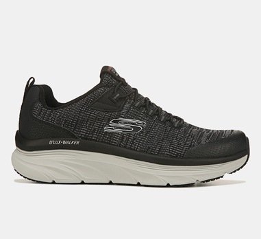 Grey walking shoes from Skechers
