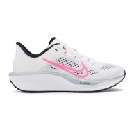 white and pink nike running shoes