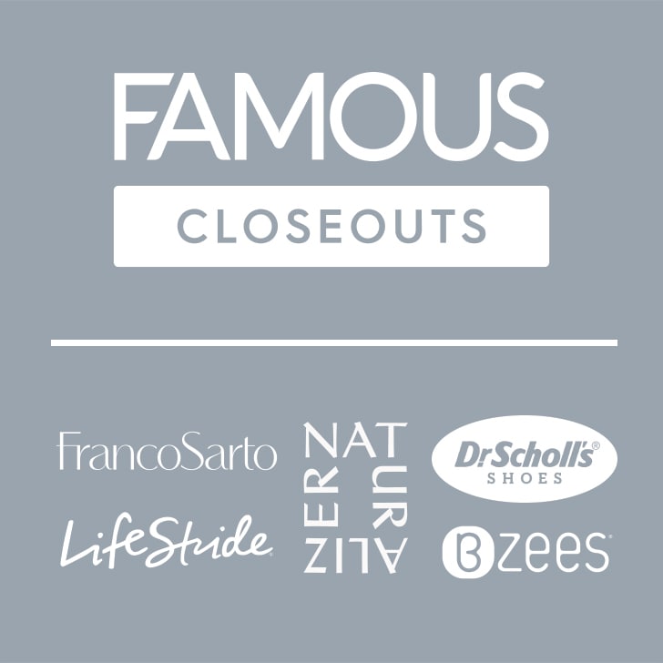 Famous footwear online shopping clearance