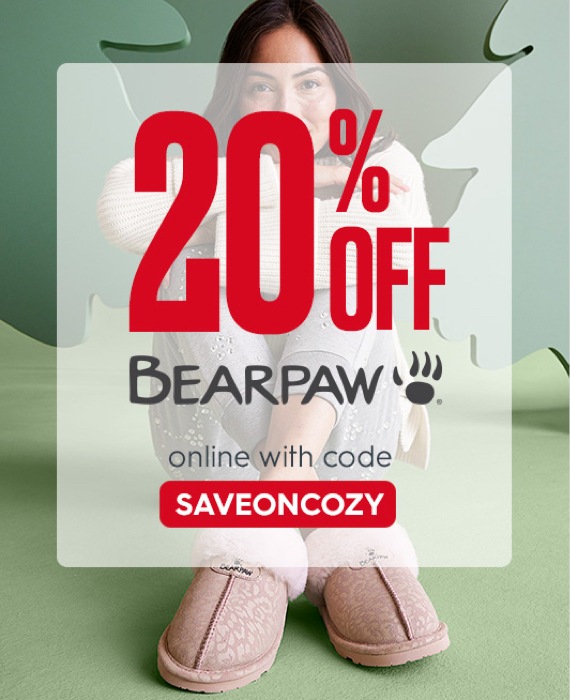 20% off bearpaw