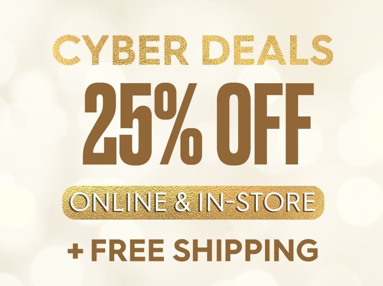 cyber deals 20% off plus free shipping