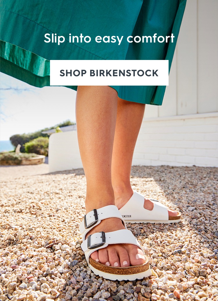White Birkenstock Footbed Sandals