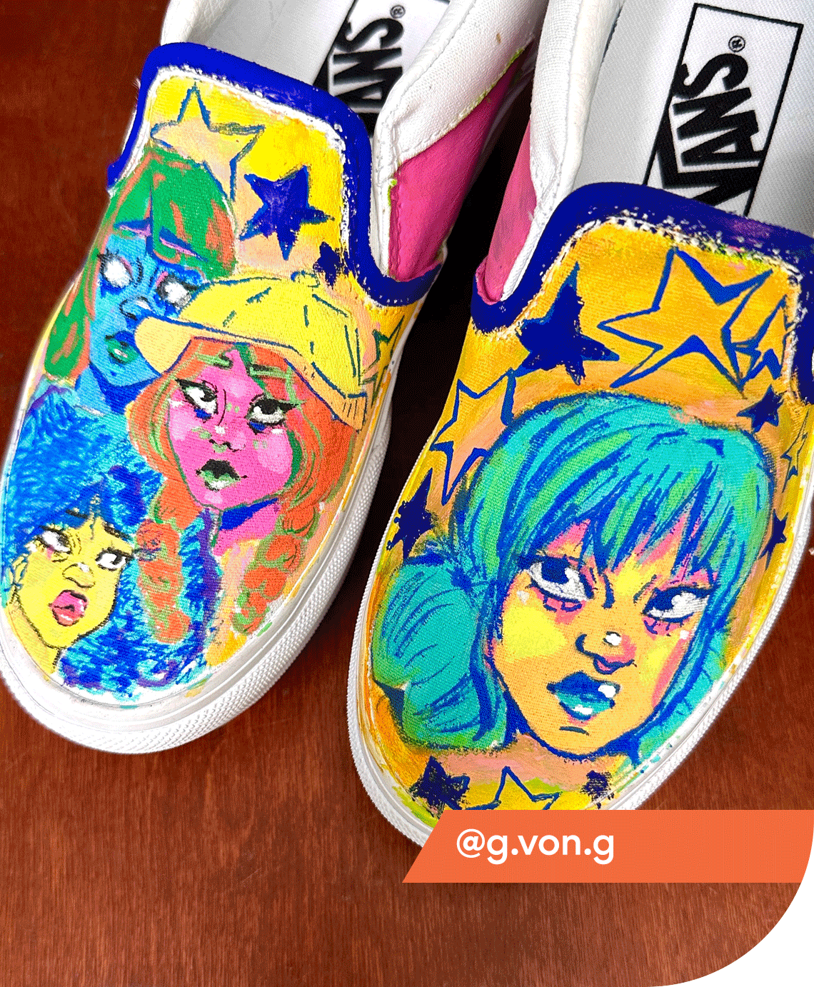 Tie dye vans famous footwear