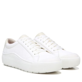 white dr scholl's time off sneakers