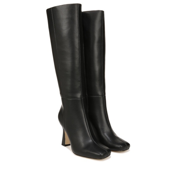 W Circus Emmy Tall Dress Boot Black 46149 VS# I8169S3001