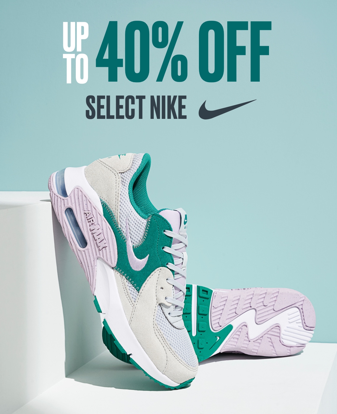 Up to 40% off Select Nike