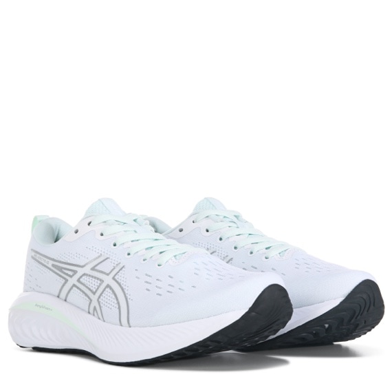 W Asics Women's Gel Excite 10 Running Shoe White/Mint 43404