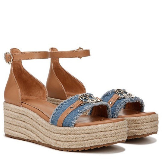 W Sam & Libby Corrinne Wedge Sandal Natural 47853 