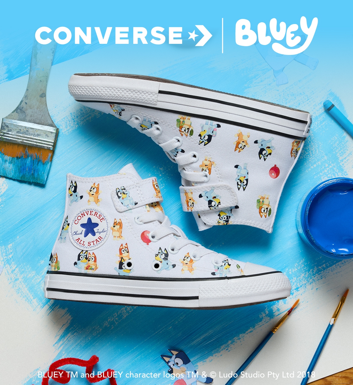 converse x bluey