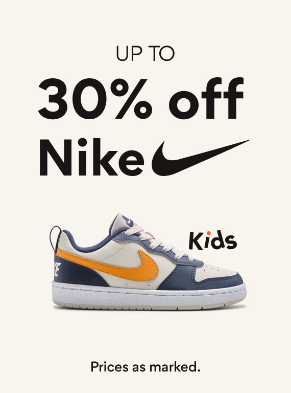 up to 30% off Nike