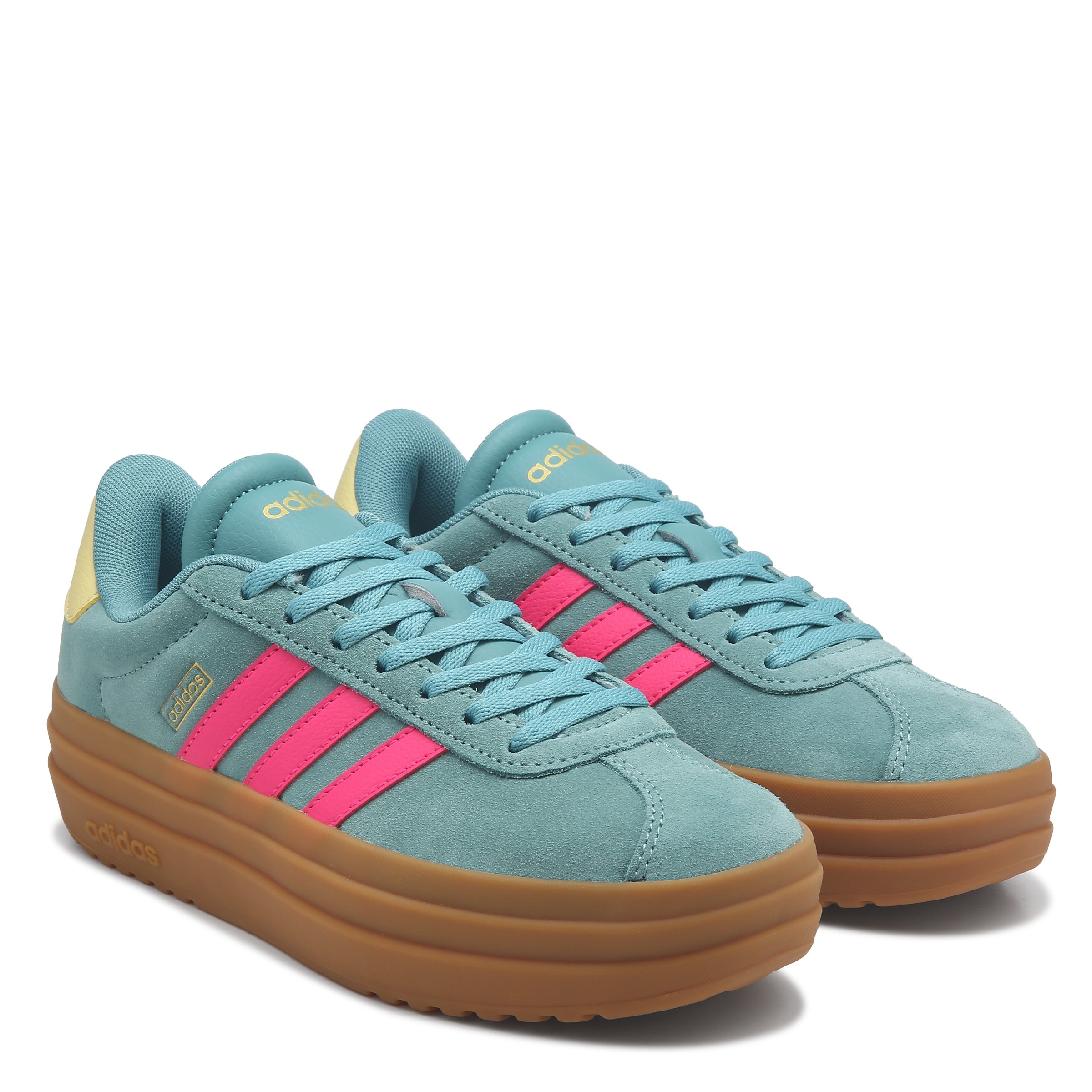 adidas teal and pink sneaker