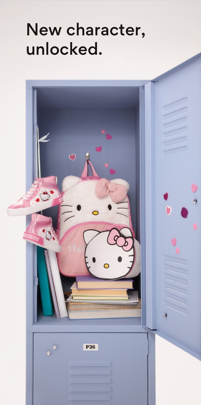 Characters in a locker