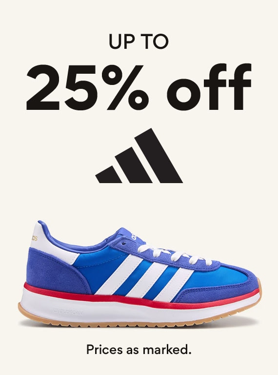 up to 25% off adidas