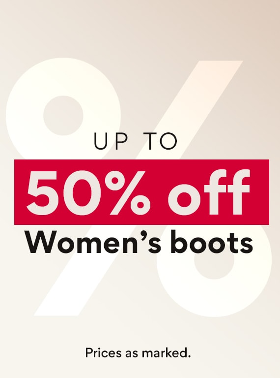 up to 50% off women's boots