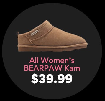 all womens bearpaw kam $39.99
