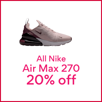 All Nike Air Max 270 20% off