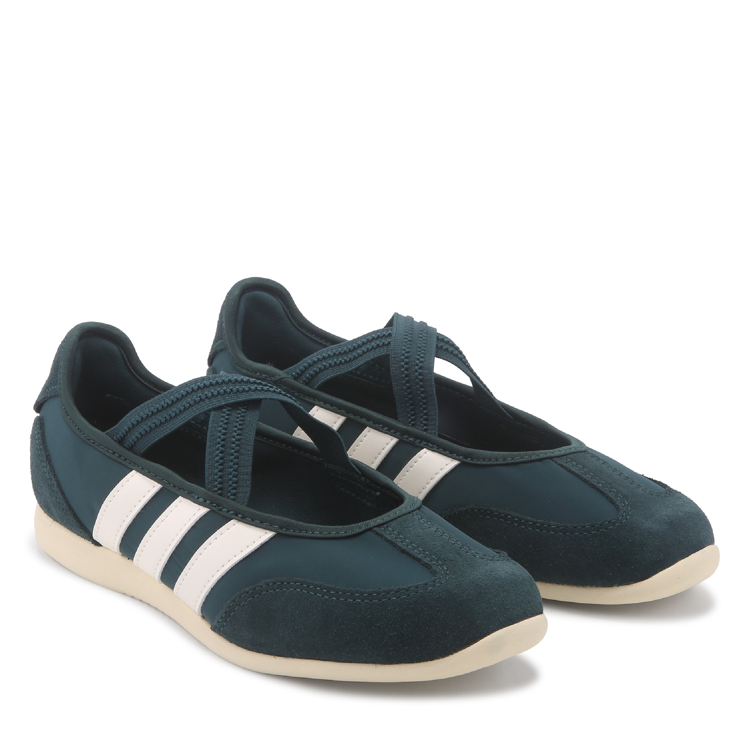 adidas green ballet shoes