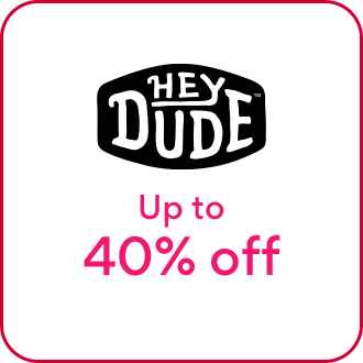 heydude up to 40% off