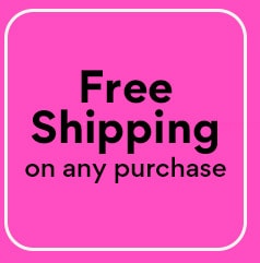 free shipping on any purchase