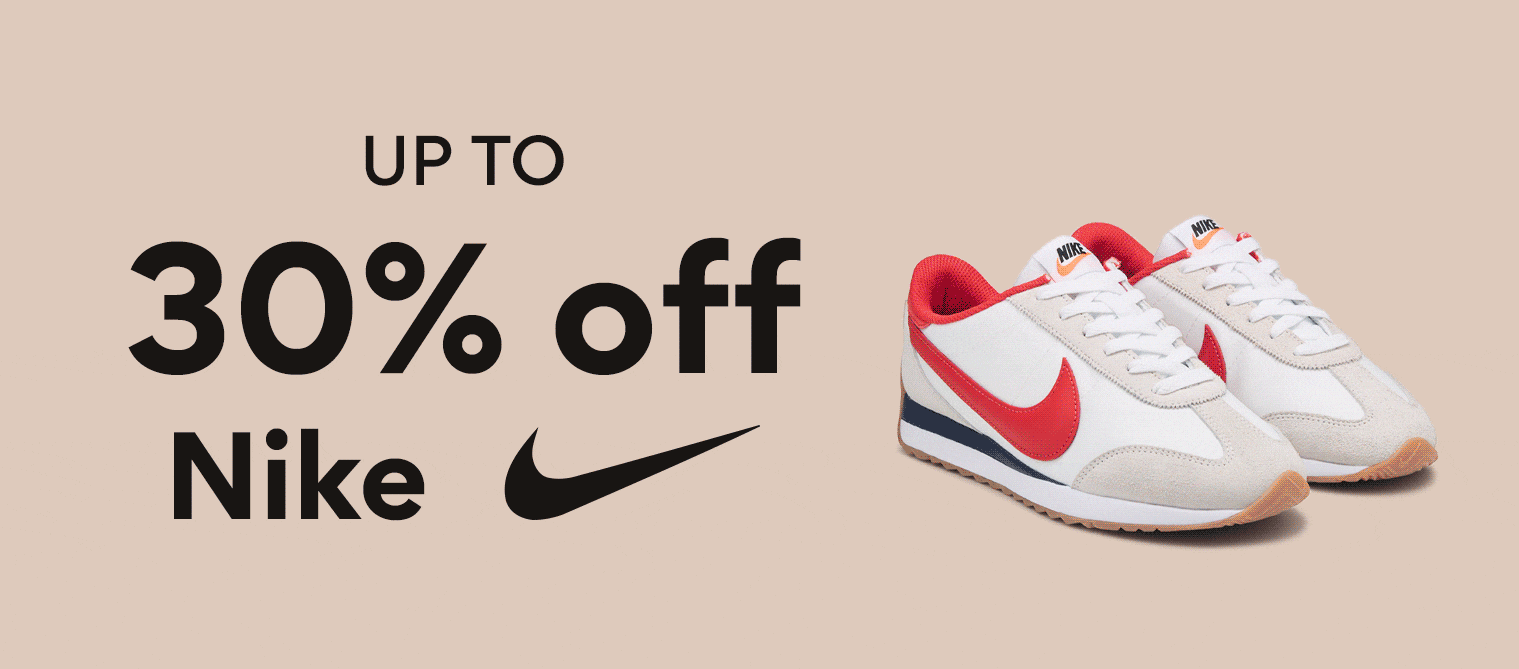 up to 30% off nike