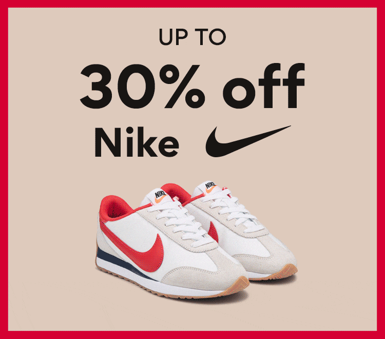 up to 30% off nike