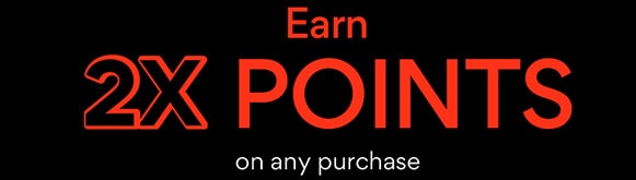earn 2x points on any purchase