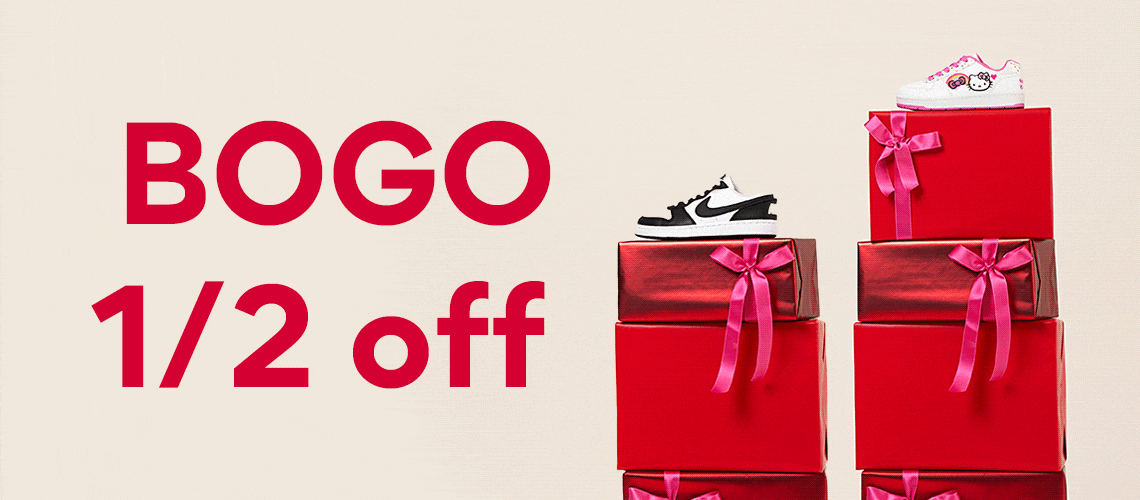 BOGO 1/2 OFF