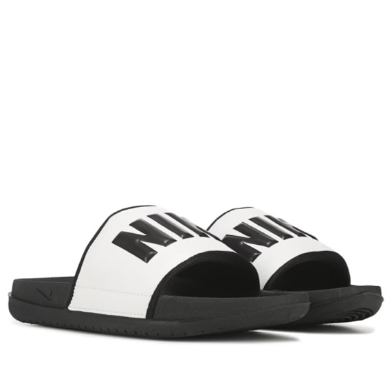 W Nike Offcourt Slide Sandal Black/White 95671
