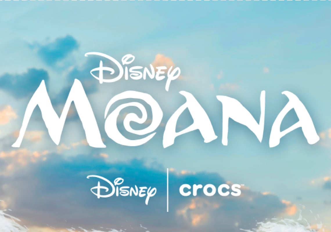 Walt Disneys Moana collaboration with Crocs