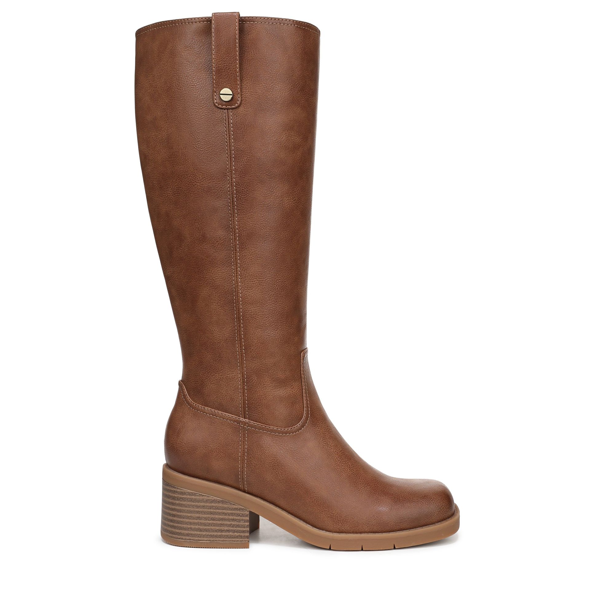 brown tall boots