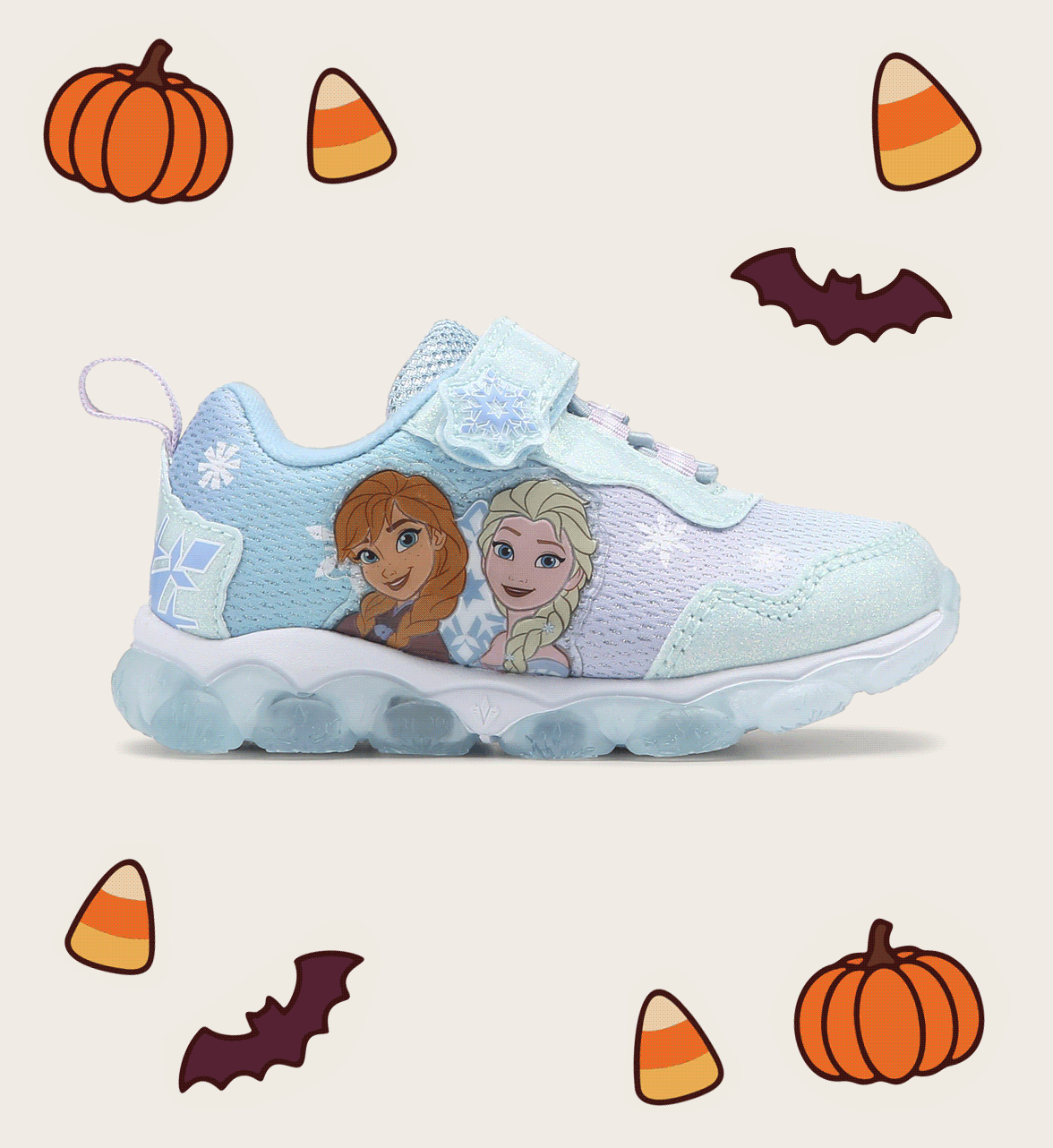 halloween kids' character light up shoes