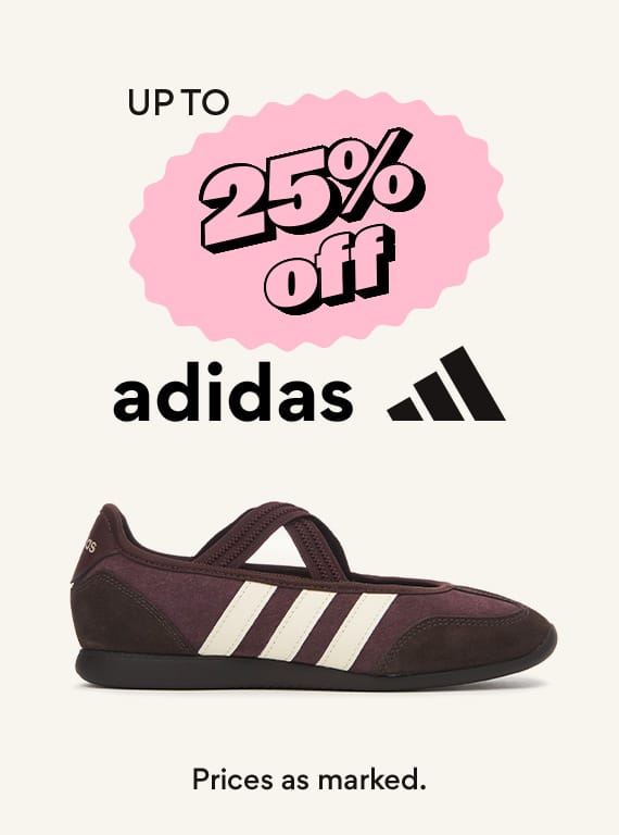 shop up to 25% off adidas