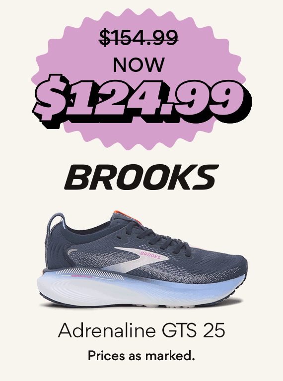shop brooks adrenaline gts 25 for $124.99