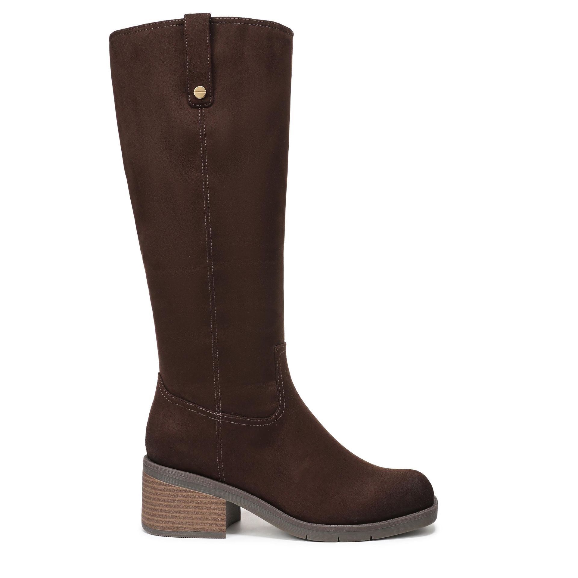 brown tall boot