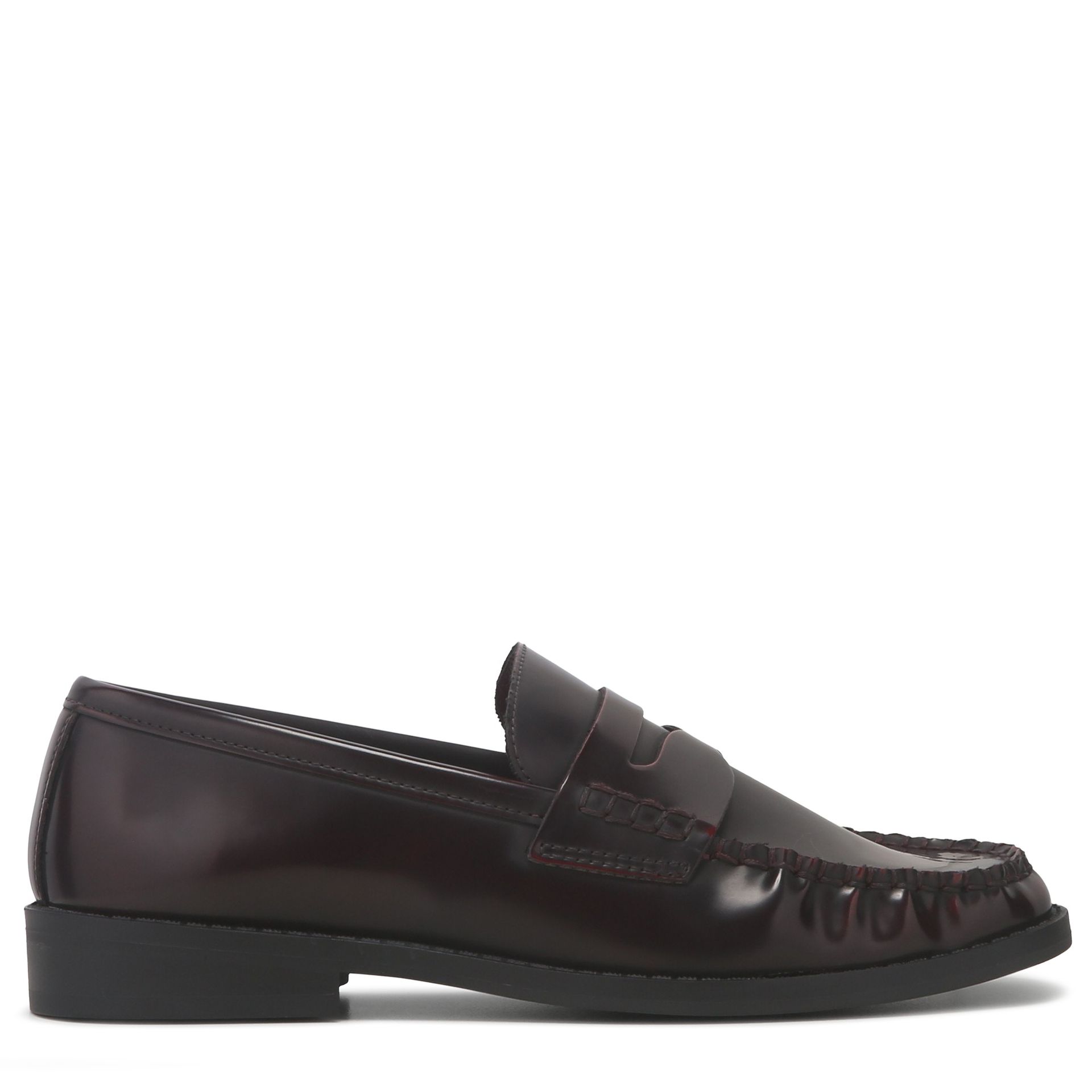 black loafers and oxfords