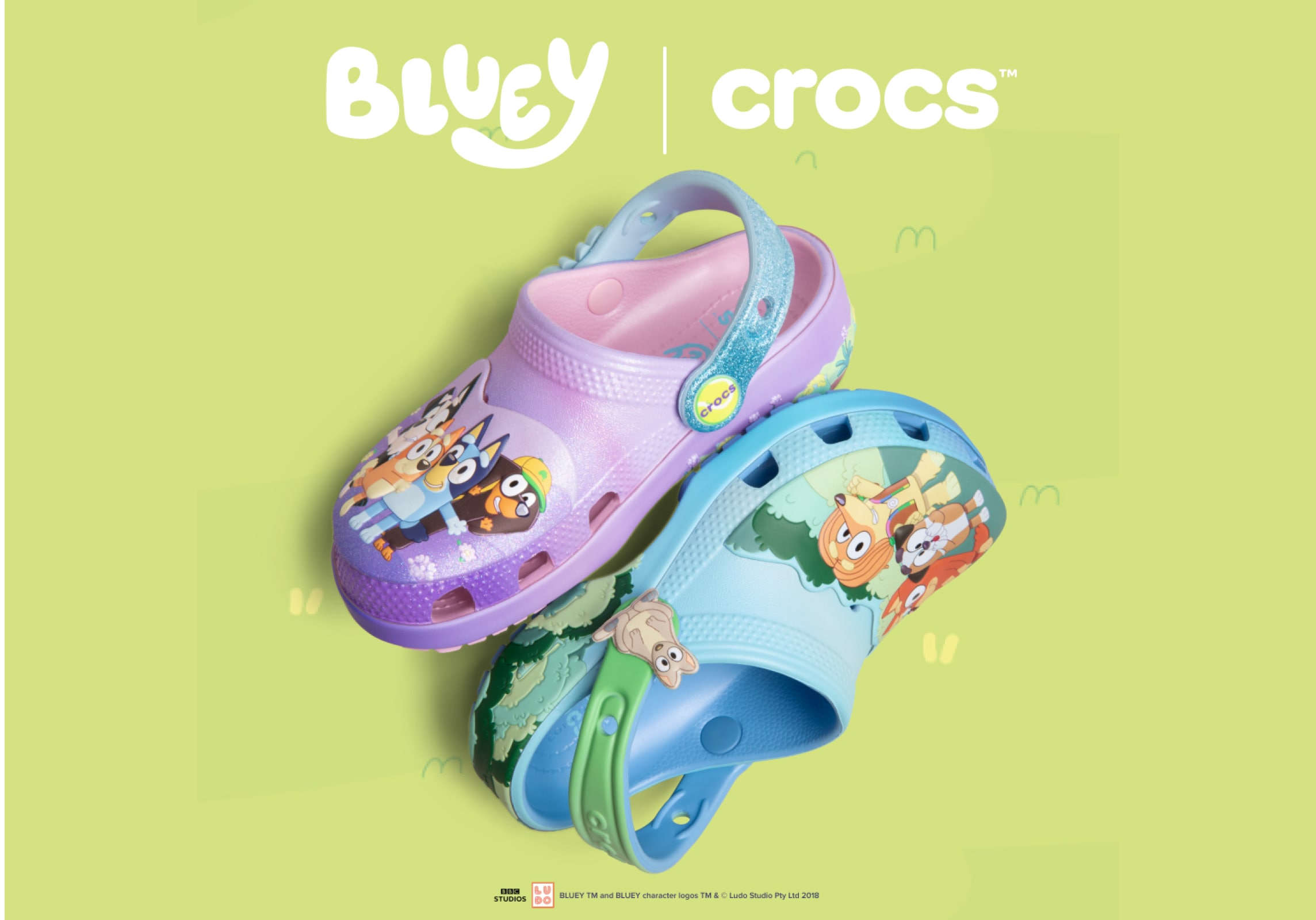crocs x bluey crocs